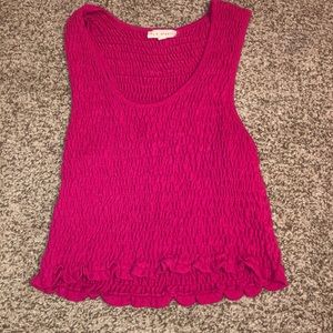 pacsun pink tank top